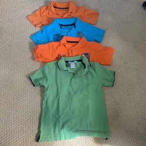 Bundle of 4 polo shirts size 4T